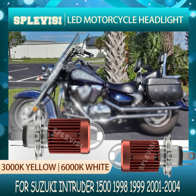 12V LED Motorcycle Headlight Bulb- Plug & Play Direct Fit 3000K/6000K For Suzuki Intruder 1500 1998 1999 2001 2002 2003 2004
12V LED Motorcycle Headlight Bulb- Plug & Play Direct Fit 3000K/6000K For Suzuki Intruder 1500 1998 1999 2001 2002 2003 2004