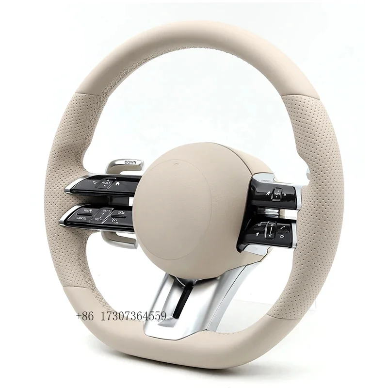 Beige Car Steering Wheel Plug and Plug for Mercedes Benz AMG A C E S Class G63 C63 E63 S63 W212 W213 G500 GLA45 GLS63 W204 W205
Beige Car Steering Wheel Plug and Plug for Mercedes Benz AMG A C E S Class G63 C63 E63 S63 W212 W213 G500 GLA45 GLS63 W204 W205