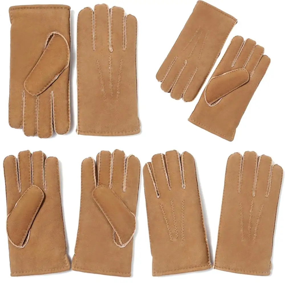 YISEVEN мужские короткие перчатки из натуральной овчины с манжетами
YISEVEN мужские короткие перчатки из натуральной овчины с манжетами