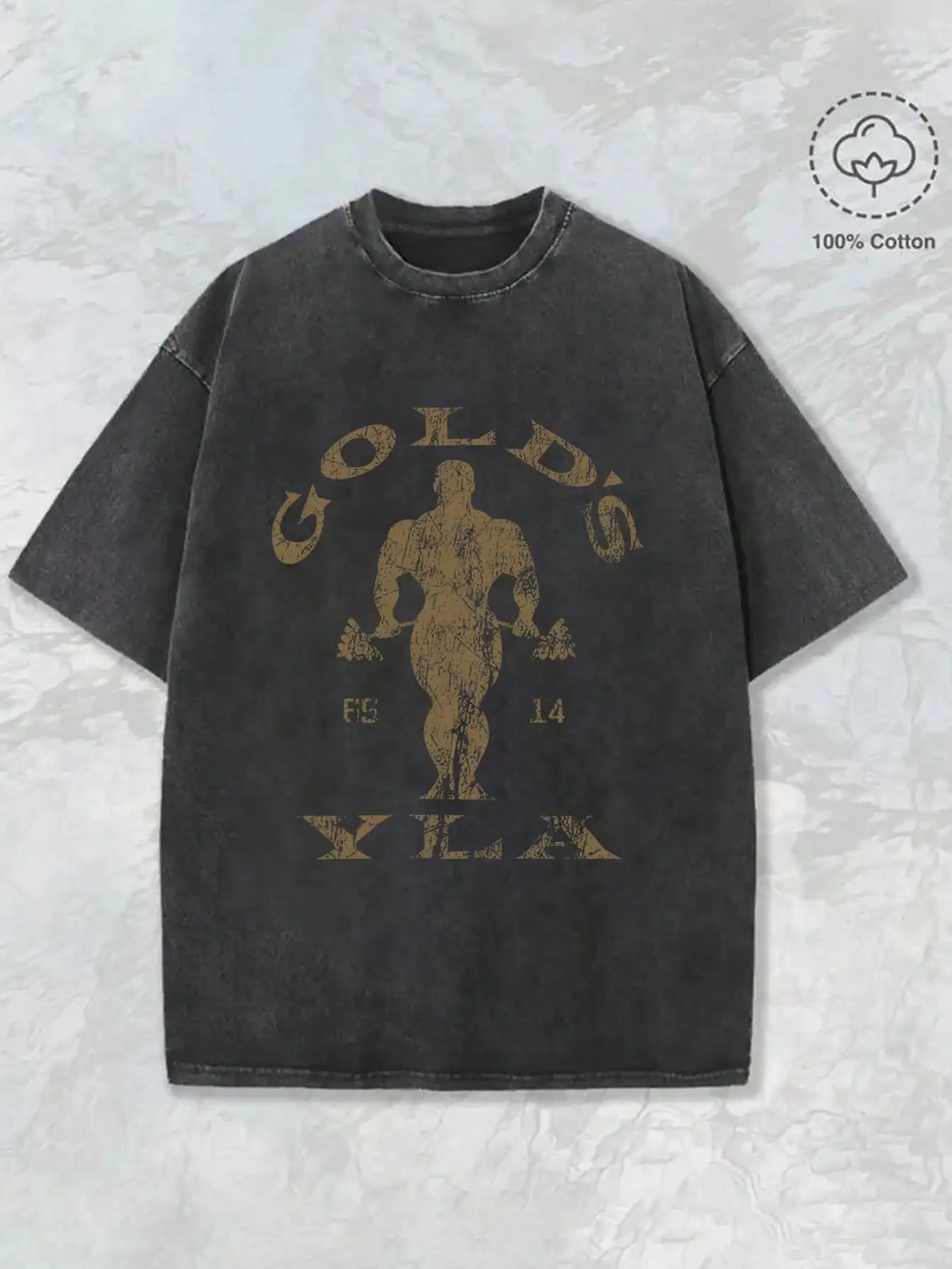 Gym Motivation Design With Golden Lettering & Weightlifting Art Graphic Washed T Shirt, 230gsm Cotton T Shirt, Round Neck Gym & Workout Tops, All-Season Fitness Shirt, Training Gear, Sporty Design, Durable Construction, Performance Wear, Casual Athletes,
Gym Motivation Design With Golden Lettering & Weightlifting Art Graphic Washed T Shirt, 230gsm Cotton T Shirt, Round Neck Gym & Workout Tops, All-Season Fitness Shirt, Training Gear, Sporty Design, Durable Construction, Performance Wear, Casual Athletes,