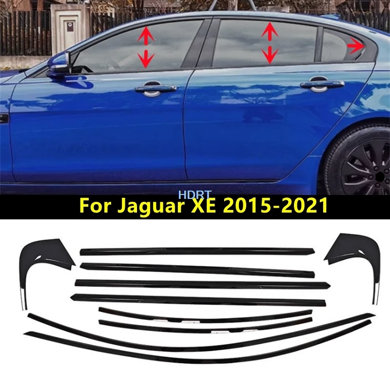 Для Jaguar XE 2015-2021 Стайлинг автомобиля, дверь, окно, боковое стекло, отделка кузова, защитная крышка, декоративные аксессуары, внешняя наклейка 
Для Jaguar XE 2015-2021 Стайлинг автомобиля, дверь, окно, боковое стекло, отделка кузова, защитная крышка, декоративные аксессуары, внешняя наклейка