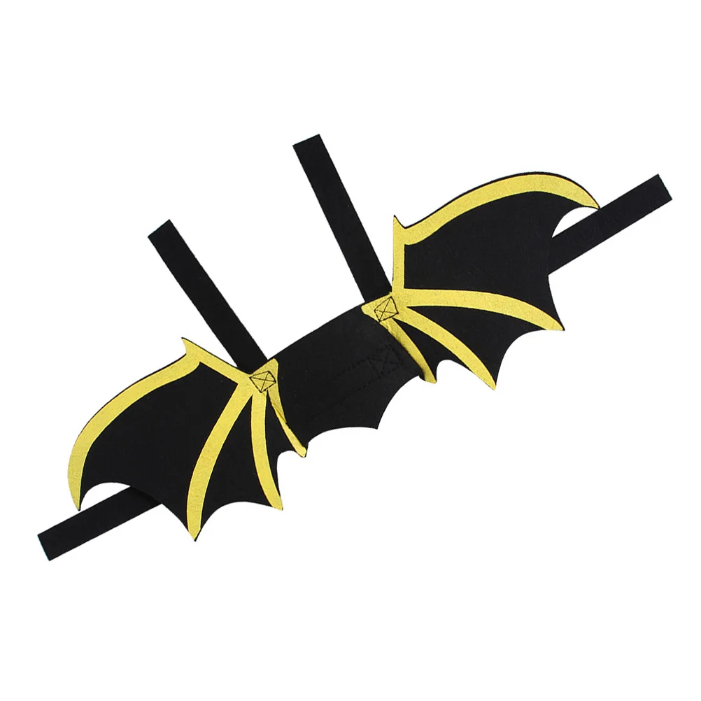 Pet Halloween Costume Lightweight Bat Wings Apparel for Dogs Cats Party Decoration Black Color Pet Outfit Costumes 
Pet Halloween Costume Lightweight Bat Wings Apparel for Dogs Cats Party Decoration Black Color Pet Outfit Costumes