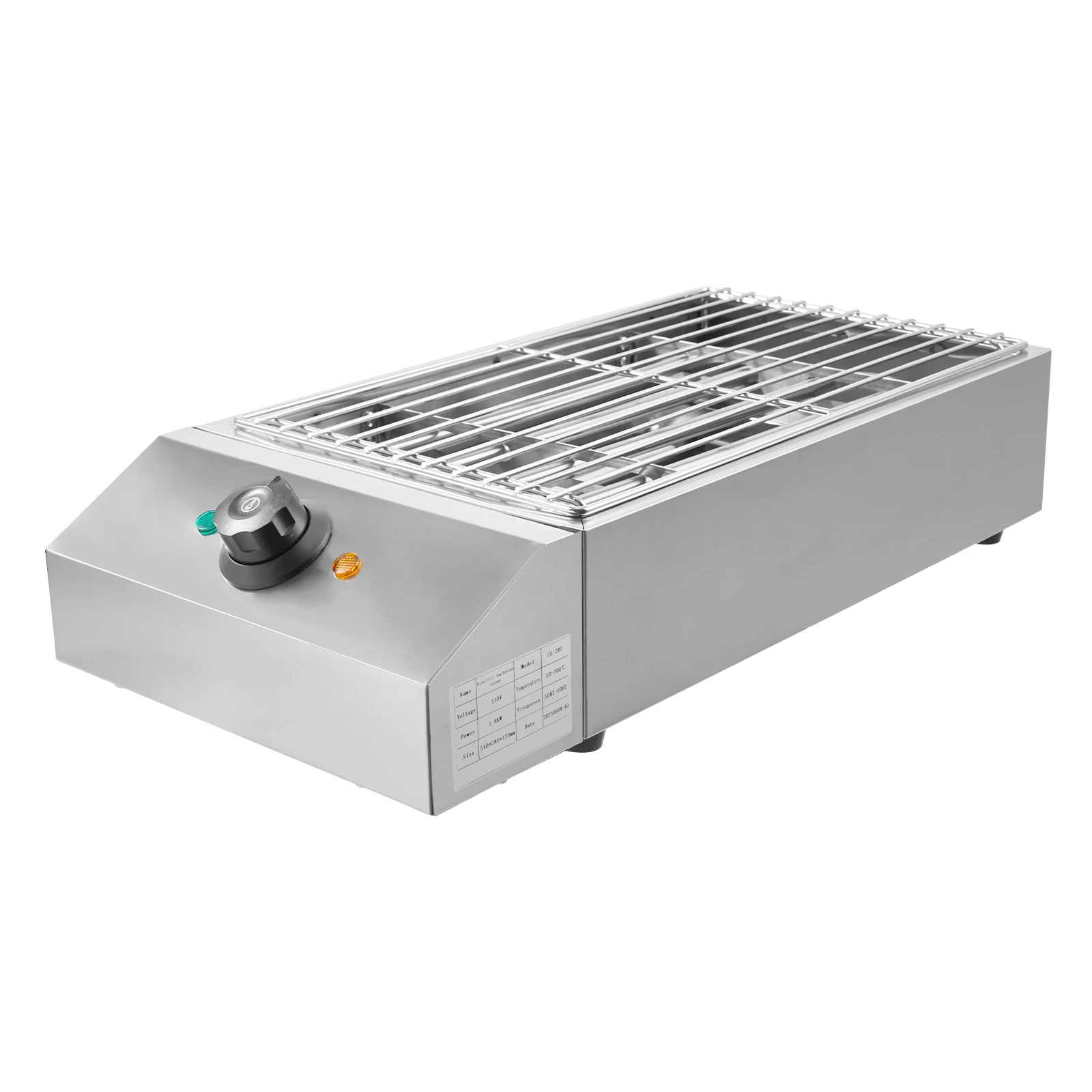 Electric 1800W Griddle Flat Top Grill Hot Plate BBQ Countertop Commercial Grills
Electric 1800W Griddle Flat Top Grill Hot Plate BBQ Countertop Commercial Grills