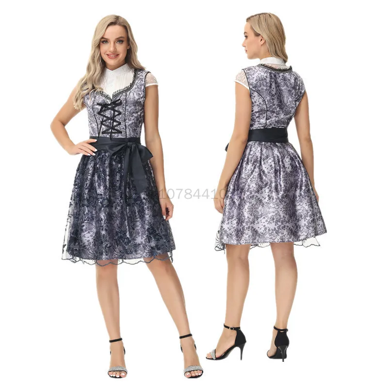 Adult Women Halloween Cosplay Fancy Party Dress Woman Costume German Plaid Dirndl Dress Oktoberfest Costume Outfit For
Adult Women Halloween Cosplay Fancy Party Dress Woman Costume German Plaid Dirndl Dress Oktoberfest Costume Outfit For