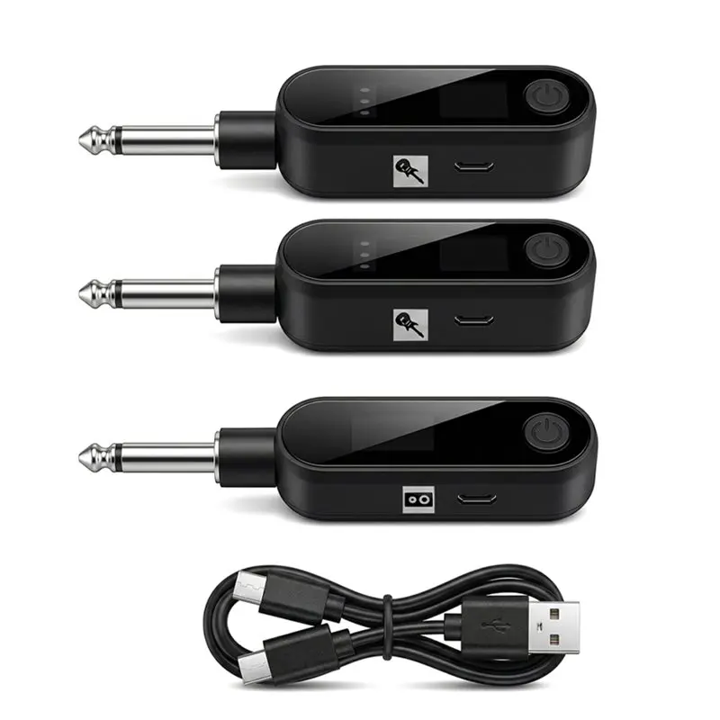 ABUE-Guitar Audio System Guitar Pickup Receiver Receiver Built-In Rechargeable Transmitter And Receiver For Electric Guitars/Bas
ABUE-Guitar Audio System Guitar Pickup Receiver Receiver Built-In Rechargeable Transmitter And Receiver For Electric Guitars/Bas