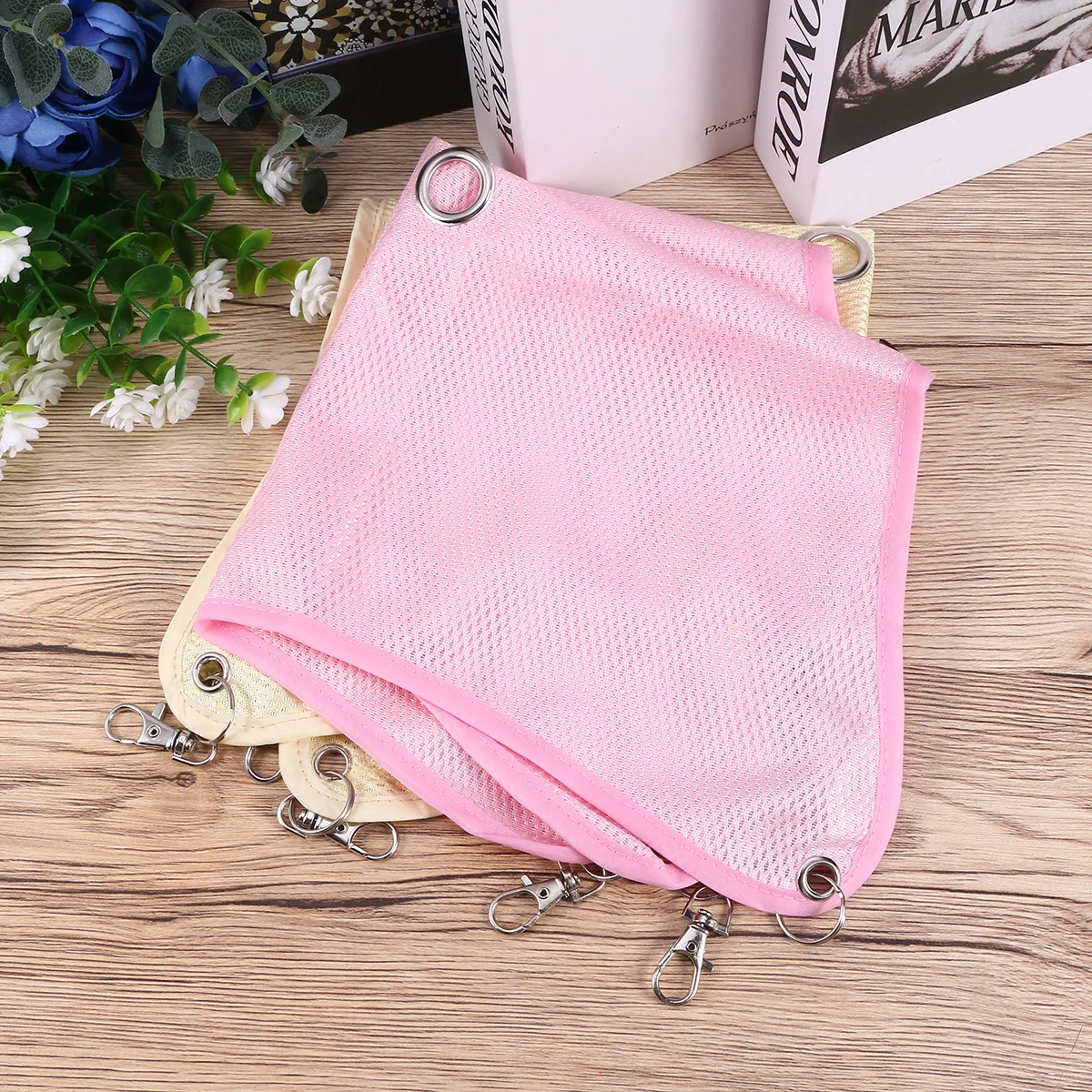 2pcs Summer Pet Hammock Animal Bed Mesh Breathable Hammock for Hamster Small Pet Random Color Size L
2pcs Summer Pet Hammock Animal Bed Mesh Breathable Hammock for Hamster Small Pet Random Color Size L