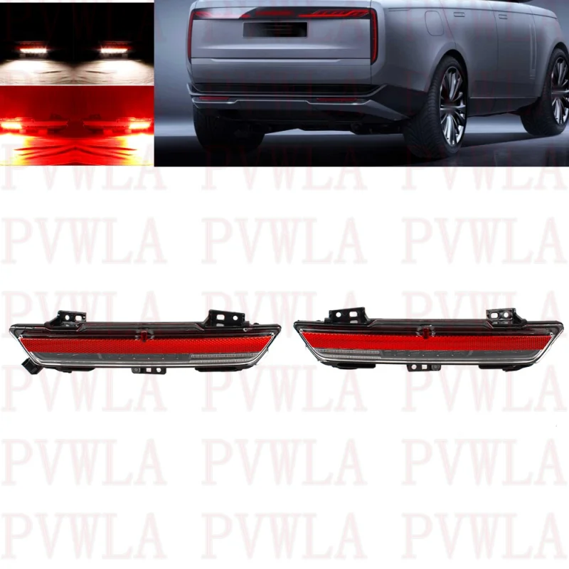 For Land Rover Range Rover 2022 2023 Pair Left+Right Rear Bumper Reflector Light Lamp Car accessories LR152295 LR152299
For Land Rover Range Rover 2022 2023 Pair Left+Right Rear Bumper Reflector Light Lamp Car accessories LR152295 LR152299