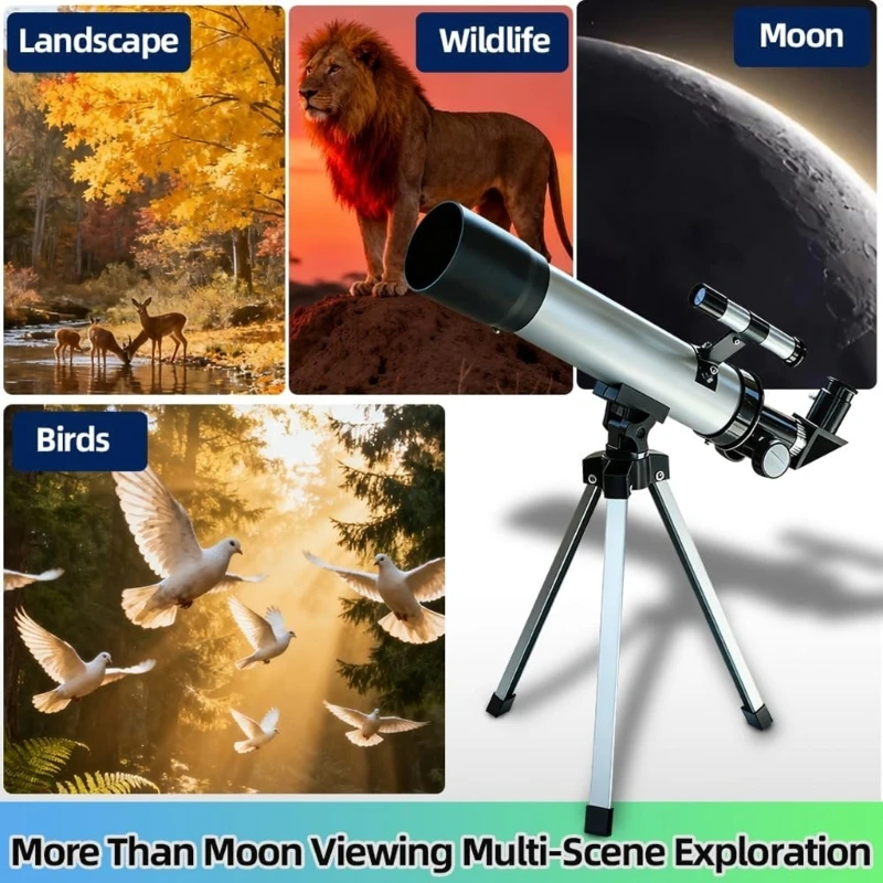 Aluminum Alloy Beginner Astronomical Set For Kids Includes Tripods & Eyepieces Perfect For Youngly Stargazers K1YF
Aluminum Alloy Beginner Astronomical Set For Kids Includes Tripods & Eyepieces Perfect For Youngly Stargazers K1YF