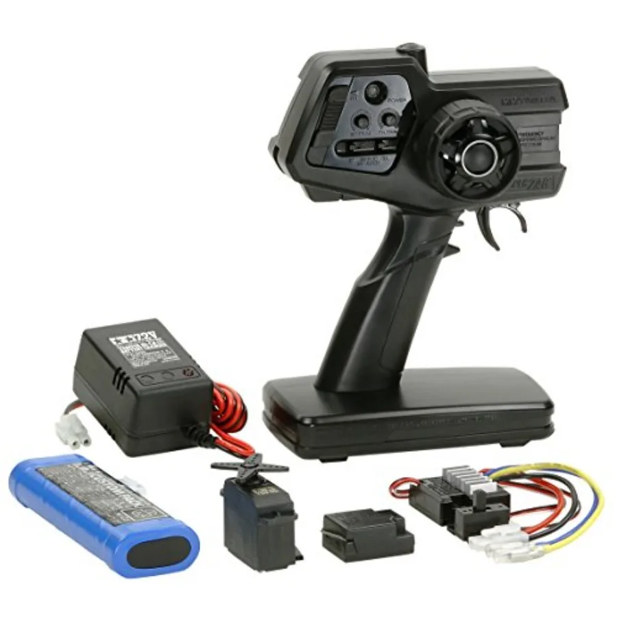 Fine Spec 2.4G Electric RC Drive Set for RC model cars, ABS plastic body, black, high-precision servo and stable signal transmi
Fine Spec 2.4G Electric RC Drive Set for RC model cars, ABS plastic body, black, high-precision servo and stable signal transmi