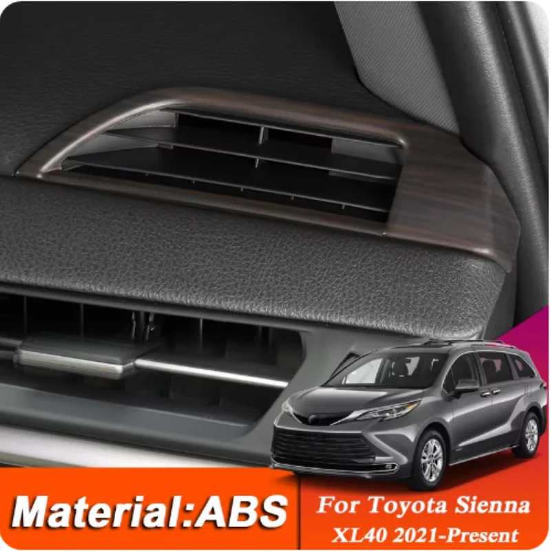 For Toyota Sienna 2022-2024 Front Air Condition Outlet Trim Cover ABS Plastic Car Interior Accessories Decoration 2Pcs
For Toyota Sienna 2022-2024 Front Air Condition Outlet Trim Cover ABS Plastic Car Interior Accessories Decoration 2Pcs