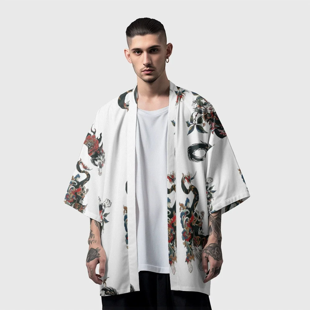 Plus Size 4XL 5XL 6XL Summer Japanese Print Kimono Streetwear Cardigan Women Men Oversized Haori Top Yukata
Plus Size 4XL 5XL 6XL Summer Japanese Print Kimono Streetwear Cardigan Women Men Oversized Haori Top Yukata