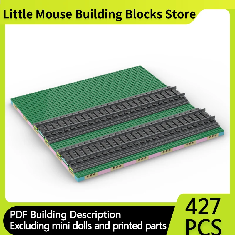 City Street View Model MOC Building Bricks Railway Double Track Modular Technology Children Holiday Gifts Assemble Toys Suit
City Street View Model MOC Building Bricks Railway Double Track Modular Technology Children Holiday Gifts Assemble Toys Suit