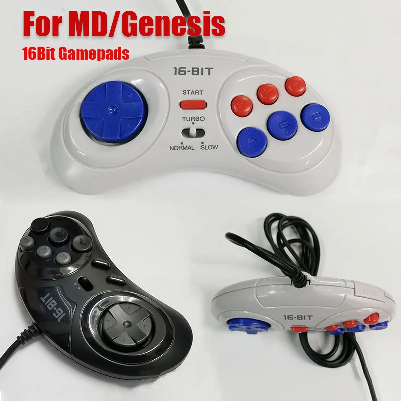 1PC 16Bit 9-Pin Mini Handheld Game Console Ergonomic Gaming Controller with Turbo function For Sega Game Controller Game Console
1PC 16Bit 9-Pin Mini Handheld Game Console Ergonomic Gaming Controller with Turbo function For Sega Game Controller Game Console