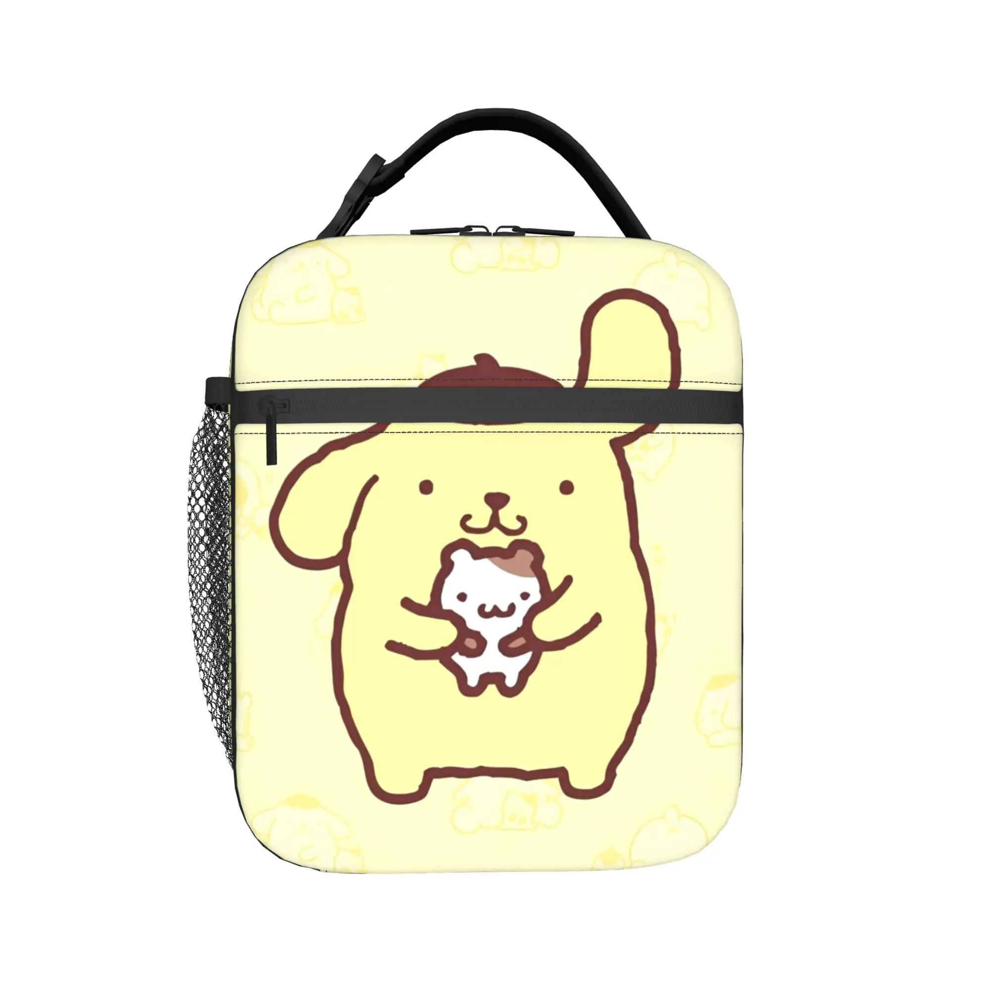 Pom Pom Purin Cartoon Insulated Lunch Bags Portable Meal Container Cooler Bag Lunch Box Tote School Travel Men Women
Pom Pom Purin Cartoon Insulated Lunch Bags Portable Meal Container Cooler Bag Lunch Box Tote School Travel Men Women