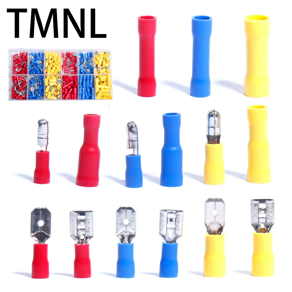 Terminals Connectors Electrical Crimp Spade Ring Mixed Lug Cable wire car Full Insulated Fork Assortment Kit Spade Ring U-type
Terminals Connectors Electrical Crimp Spade Ring Mixed Lug Cable wire car Full Insulated Fork Assortment Kit Spade Ring U-type
