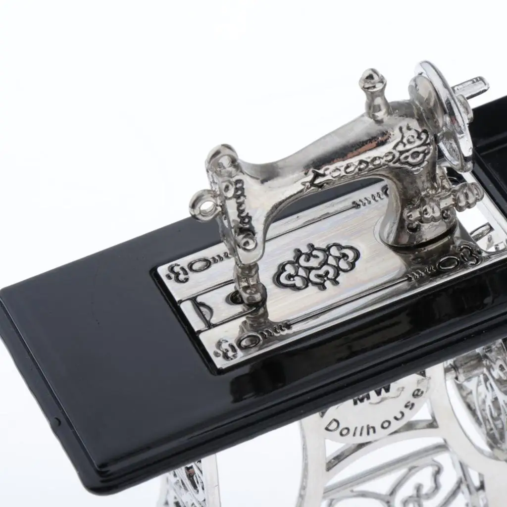 Handmade Metal Sewing Machine Mini Model for 1 12 Scale Dollhouse Furniture and Toy Home Decoration
Handmade Metal Sewing Machine Mini Model for 1 12 Scale Dollhouse Furniture and Toy Home Decoration