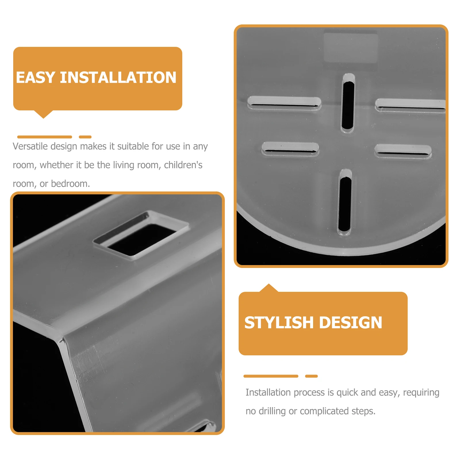 1 Set Wall Mount Floating Camera Shelf No Punching Security Stand Easy Installation Sturdy Durable Adjustable Angle Bedroom
1 Set Wall Mount Floating Camera Shelf No Punching Security Stand Easy Installation Sturdy Durable Adjustable Angle Bedroom