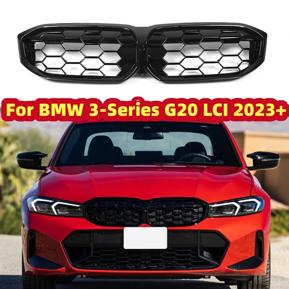 Car Front Bumper Kidney Grille Racing Grills For BMW 3-series G20 G21 LCI 2023+ Diamond Meteor Style Replacement Car Accessories
Car Front Bumper Kidney Grille Racing Grills For BMW 3-series G20 G21 LCI 2023+ Diamond Meteor Style Replacement Car Accessories