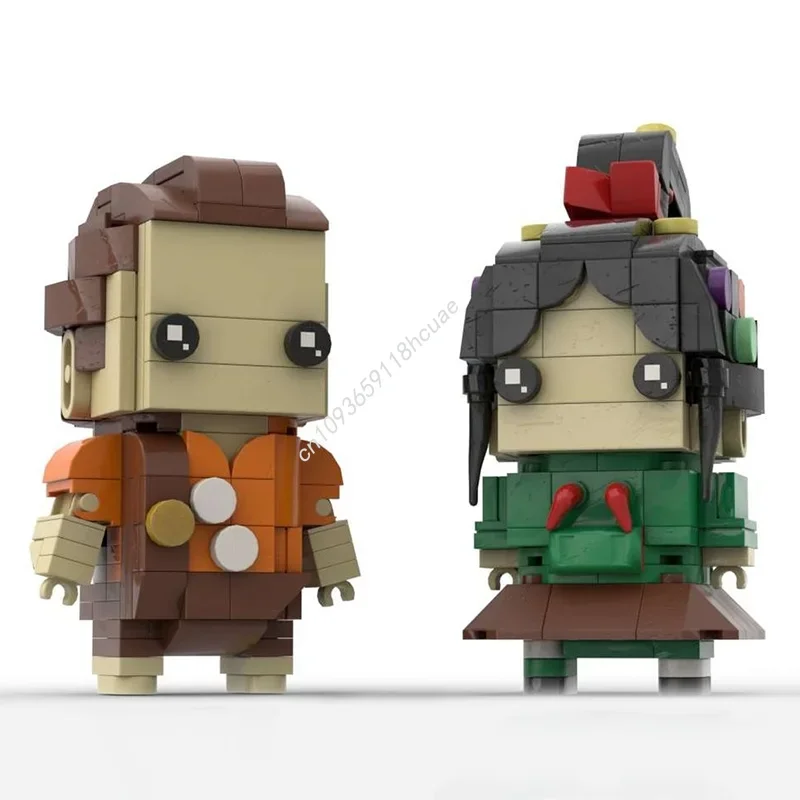347 деталей MOC Ralph Vanellope Brickheadz, модель из строительных блоков, DIY, развивающие игрушки для детей, подарок на день рождения, образовательная игрушка, рождественский подарок
347 деталей MOC Ralph Vanellope Brickheadz, модель из строительных блоков, DIY, развивающие игрушки для детей, подарок на день рождения, образовательная игрушка, рождественский подарок