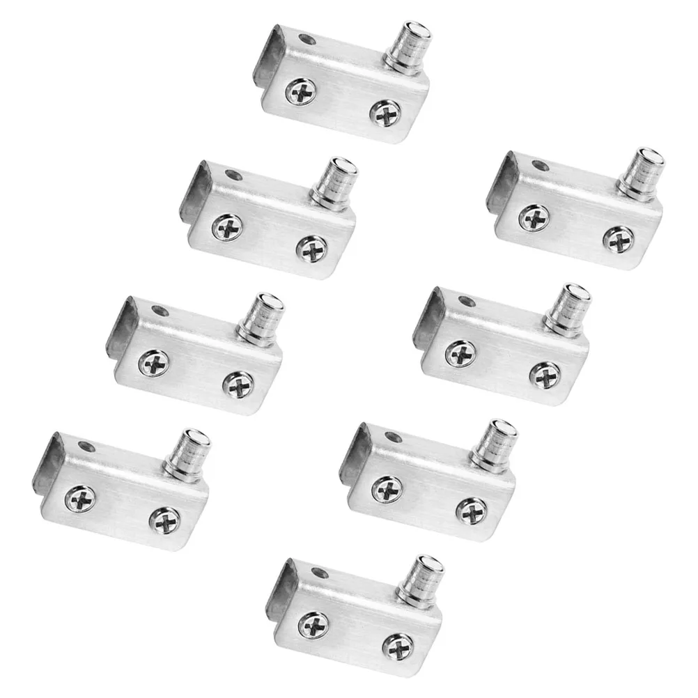 8 Pcs Glass Door Hinges Stainless Steel Clamp Pivot 5 7mm Thick Glass Cabinet Hardware Shower Door Accessories
8 Pcs Glass Door Hinges Stainless Steel Clamp Pivot 5 7mm Thick Glass Cabinet Hardware Shower Door Accessories