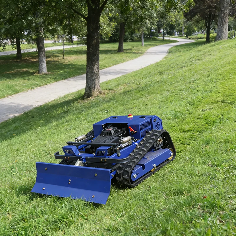Customized all terrain tracked remote-controlled lawn mower, mountain orchard weeding, farm lawn cleaning machine
Customized all terrain tracked remote-controlled lawn mower, mountain orchard weeding, farm lawn cleaning machine