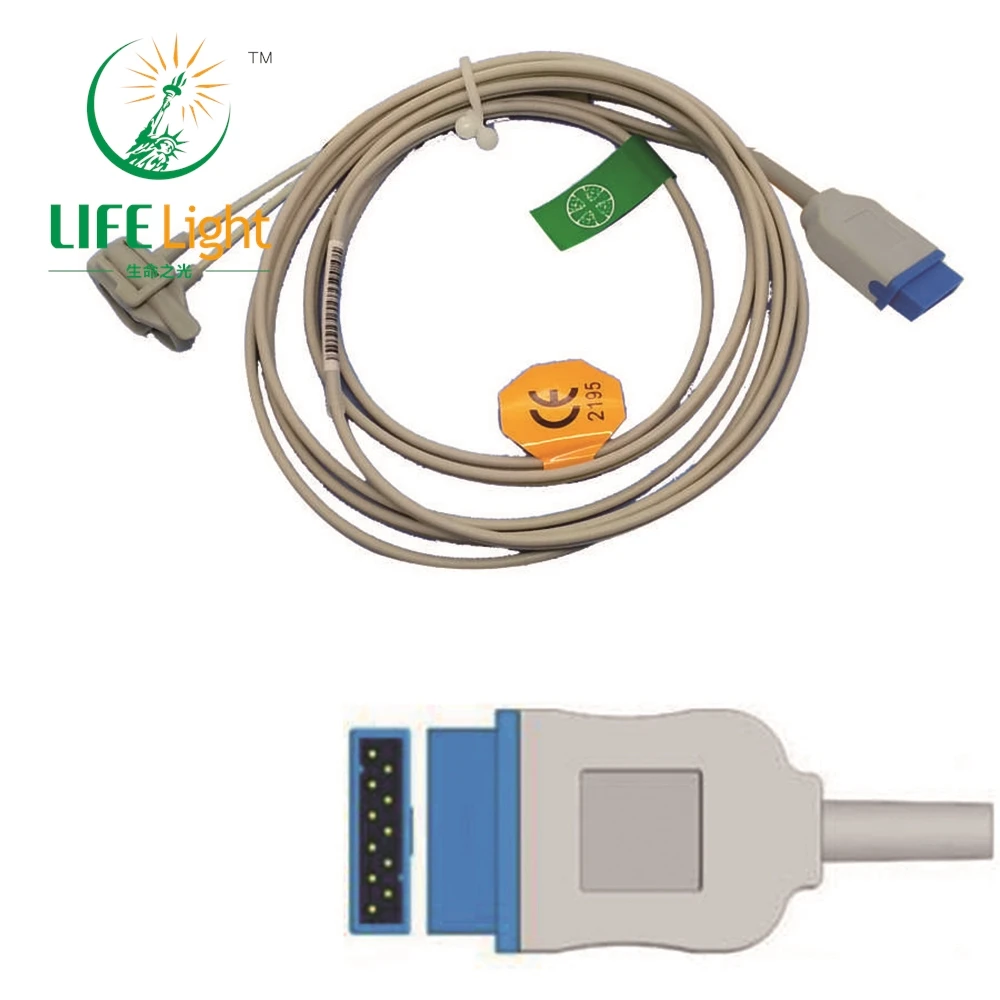 Совместим с монитором GE-OHMEDA, B30/B40, S/5, многоразовым датчиком пробника SPO2 для мониторинга насыщения крови и кислорода в пульсоксиметре
Совместим с монитором GE-OHMEDA, B30/B40, S/5, многоразовым датчиком пробника SPO2 для мониторинга насыщения крови и кислорода в пульсоксиметре