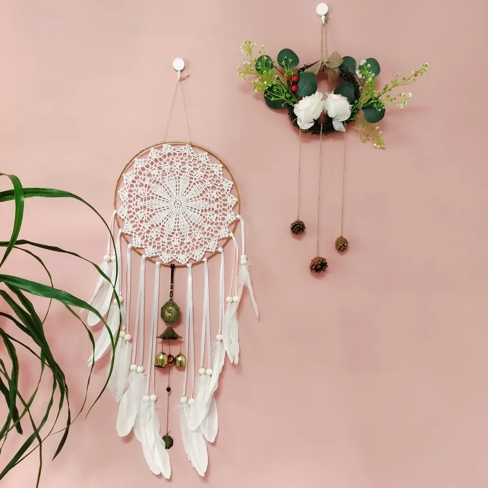 12 Inches Round Dream Catcher Hanging Wind Chimes Handmade Home Decorations Crafts First Home Housewarming Birthday Party Gifts
12 Inches Round Dream Catcher Hanging Wind Chimes Handmade Home Decorations Crafts First Home Housewarming Birthday Party Gifts