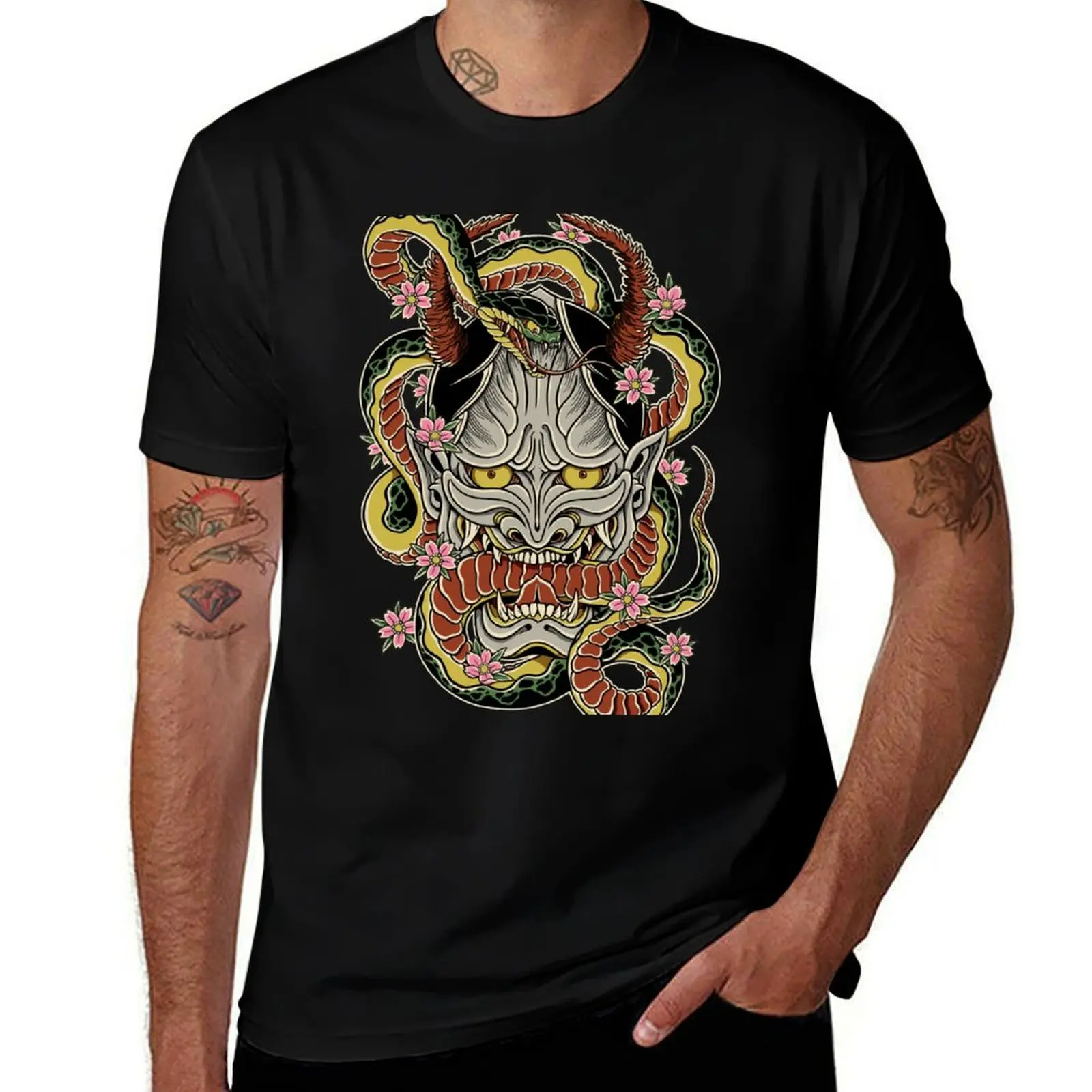 Japanese Serpent Demon Tee T-Shirt man t shirt graphic graphic t shirts for man T-Shirt
Japanese Serpent Demon Tee T-Shirt man t shirt graphic graphic t shirts for man T-Shirt