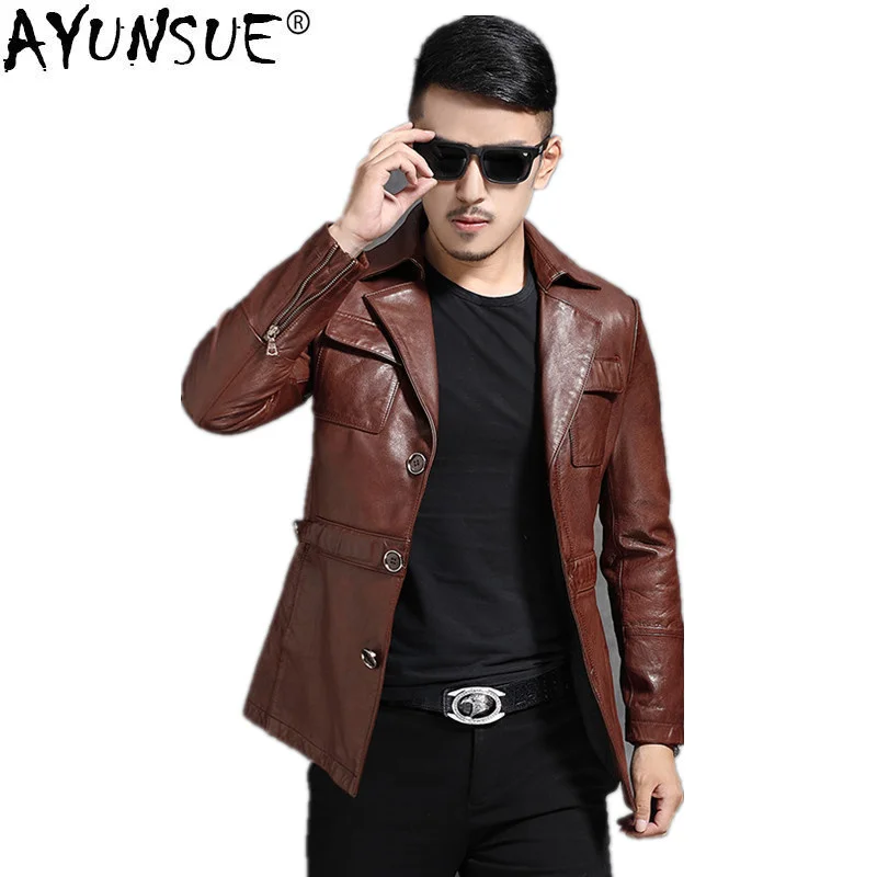 Genuine Leather Jacket Autumn Winter Men Real Cow s Streetwear Windbreaker Coat L17-1318 MY1450
Genuine Leather Jacket Autumn Winter Men Real Cow s Streetwear Windbreaker Coat L17-1318 MY1450