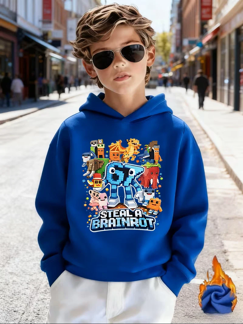 Autumn 67 Six Seven Brainrot Steal A Children's Hoodies Casual Fashion Boys Girls Sweatshirt Warm Kids Long Sleeved Pullovers
Autumn 67 Six Seven Brainrot Steal A Children's Hoodies Casual Fashion Boys Girls Sweatshirt Warm Kids Long Sleeved Pullovers