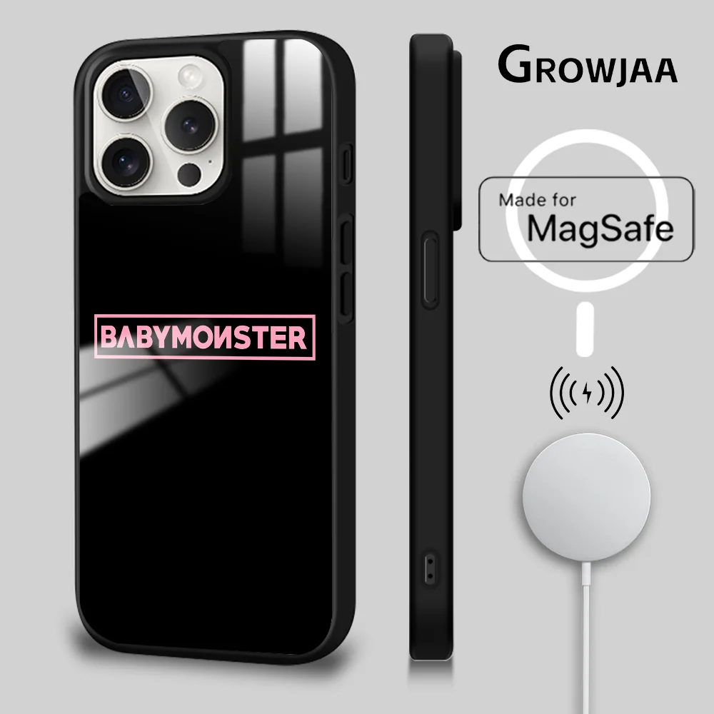 Kpop Girl G_Group B_BABY_MONSTERS For iPhone 16 15 14 13 12 11 Pro Max Plus Mini Magsafe Mirror Wireless Magnetic Cover
Kpop Girl G_Group B_BABY_MONSTERS For iPhone 16 15 14 13 12 11 Pro Max Plus Mini Magsafe Mirror Wireless Magnetic Cover