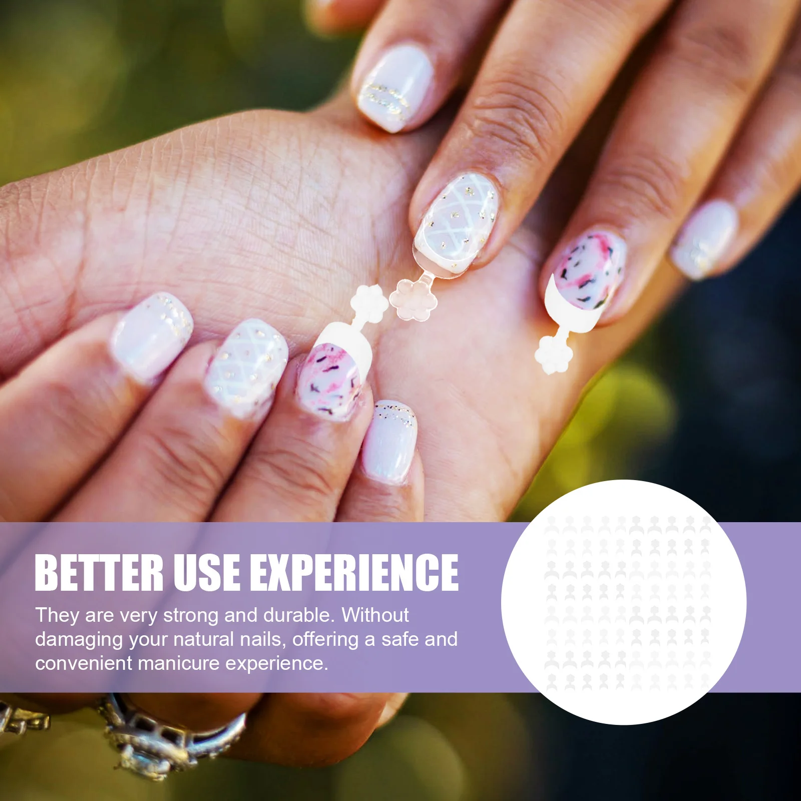 1000 шт., женские накладные ногти, прочные, легко зажимаемые, короткие или дизайн, ваш собственный стиль, маникюрные наклейки, искусственные кусочки ногтей
1000 шт., женские накладные ногти, прочные, легко зажимаемые, короткие или дизайн, ваш собственный стиль, маникюрные наклейки, искусственные кусочки ногтей