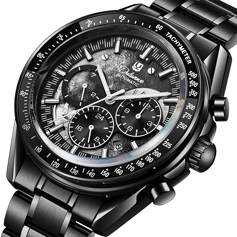 DULUNWE Automatic Watch Waterproof Luminous Day Calendar Luxury Brand Mechanical Watch for Men Relogio
DULUNWE Automatic Watch Waterproof Luminous Day Calendar Luxury Brand Mechanical Watch for Men Relogio