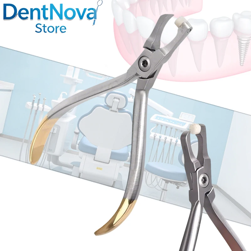 Dental Orthodontic Bracket Remover Plier Stainless Steel Weingart Plier for Debonding Braces & Buccal Tubes
Dental Orthodontic Bracket Remover Plier Stainless Steel Weingart Plier for Debonding Braces & Buccal Tubes