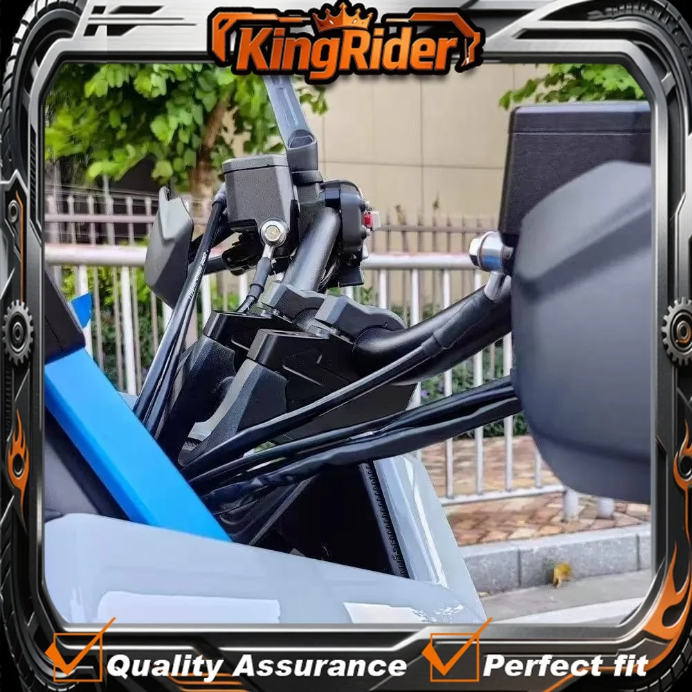 Suitable for ZONTES 368G ADV handlebar lifter, rearward shift handlebar, and height modification for 2025-2026 models.
Suitable for ZONTES 368G ADV handlebar lifter, rearward shift handlebar, and height modification for 2025-2026 models.