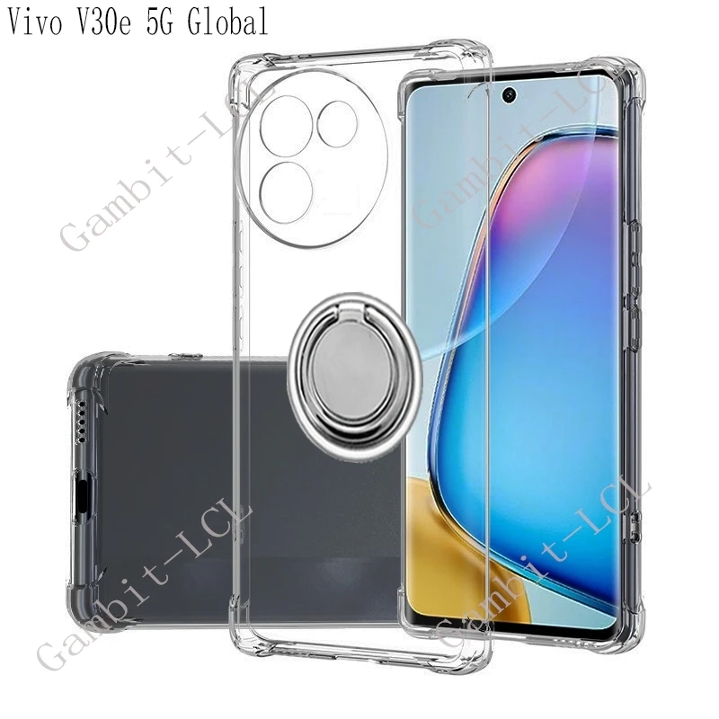 Для Vivo V30e 5G Global VivoV30e V2339 6,78 "2024 Заднее кольцо-держатель Кронштейн Чехол для телефона Мягкий силиконовый чехол из ТПУ на V30e 5G Global
Для Vivo V30e 5G Global VivoV30e V2339 6,78 "2024 Заднее кольцо-держатель Кронштейн Чехол для телефона Мягкий силиконовый чехол из ТПУ на V30e 5G Global