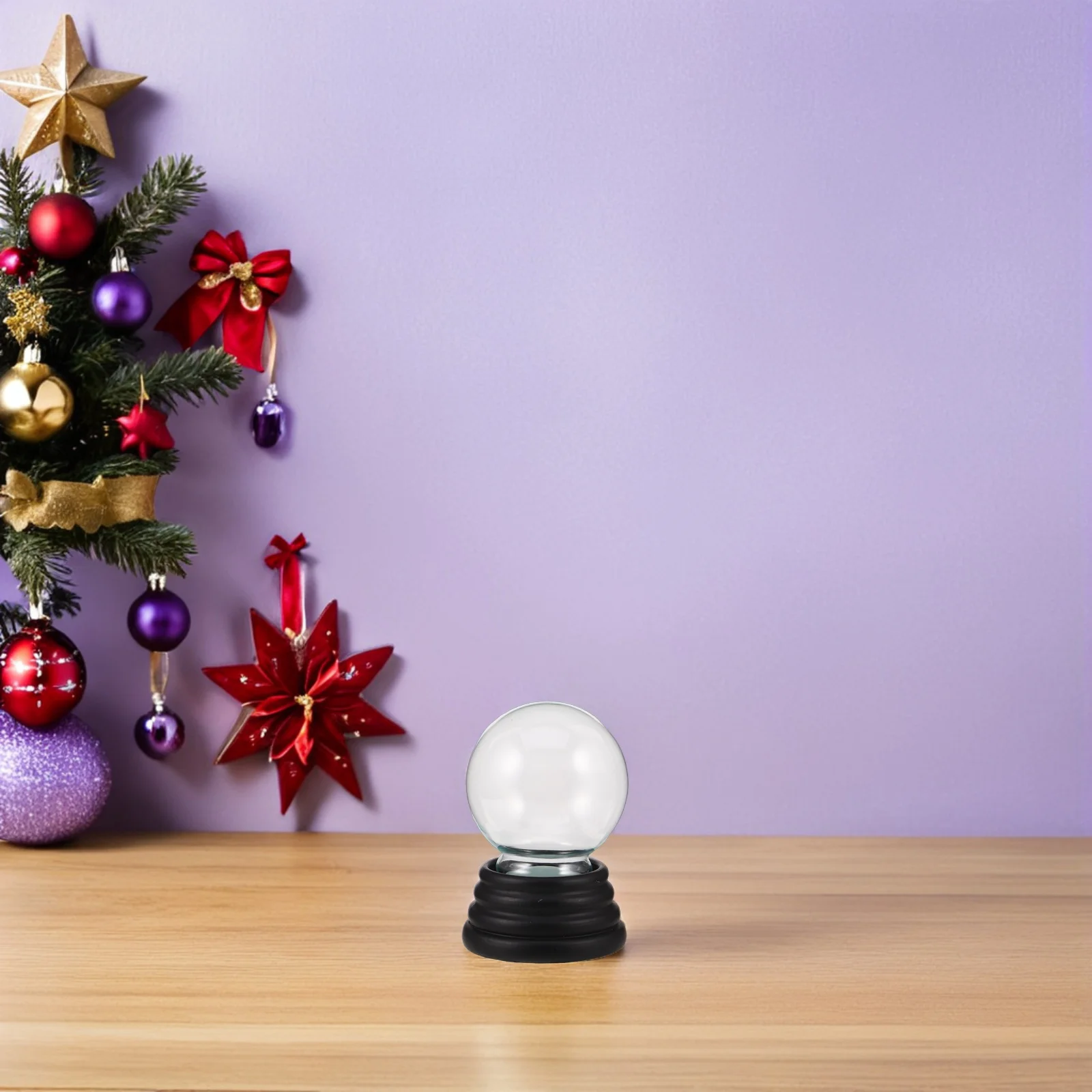 55Mm Clear Glass Snow Globe Kit - Transparent DIY Fillable Dome with Resin Base for Christmas Craft Holiday Decor Miniature
55Mm Clear Glass Snow Globe Kit - Transparent DIY Fillable Dome with Resin Base for Christmas Craft Holiday Decor Miniature