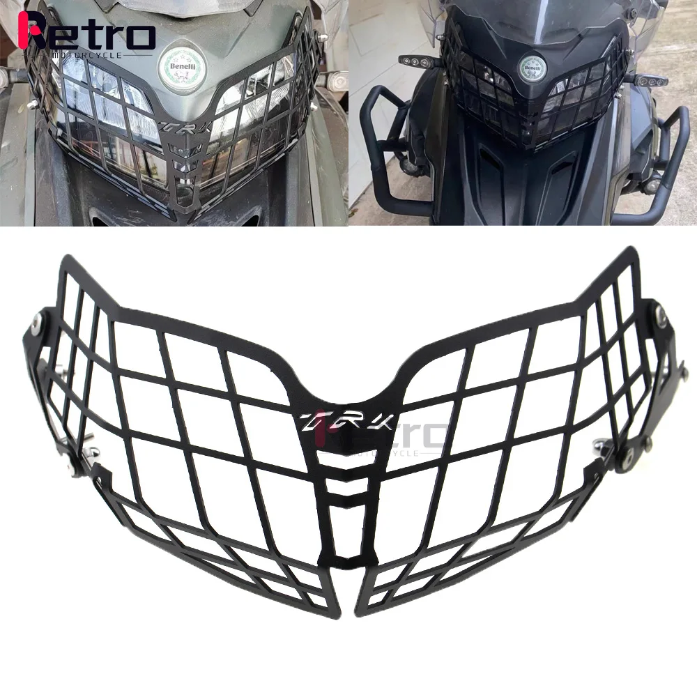 For Benelli TRK502 TRK 502 Moto Parts Motorcycle Accessories Headlight Guard Protector Grille Covers
For Benelli TRK502 TRK 502 Moto Parts Motorcycle Accessories Headlight Guard Protector Grille Covers