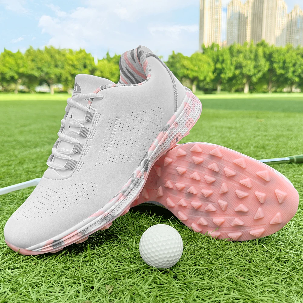 New Arrival Women Mesh Breathable Golf Sneakers Spikeless Anti Slip Comfort Outdoor Professional Golfer Casual Footwear 36-43
New Arrival Women Mesh Breathable Golf Sneakers Spikeless Anti Slip Comfort Outdoor Professional Golfer Casual Footwear 36-43