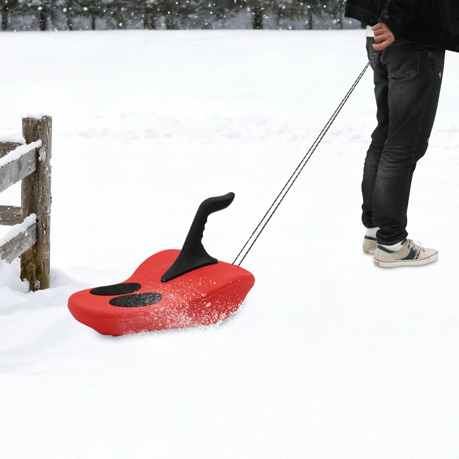 Сноуборд с красными санками с ручкой и веревкой, портативный сноуборд для катания на лыжах для детей, подростков, взрослых, для катания на лыжах на открытом воздухе, катания на коньках
Сноуборд с красными санками с ручкой и веревкой, портативный сноуборд для катания на лыжах для детей, подростков, взрослых, для катания на лыжах на открытом воздухе, катания на коньках