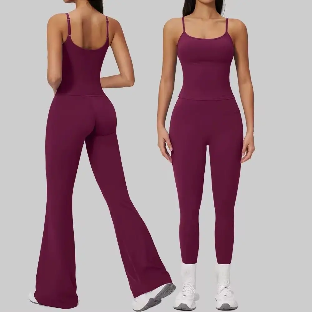 Athletic Wear 2-piece Yoga Set elasticity fitness set Women's gym Pilates Tracksuits Slim vest high waisted leggings sportswear
Athletic Wear 2-piece Yoga Set elasticity fitness set Women's gym Pilates Tracksuits Slim vest high waisted leggings sportswear