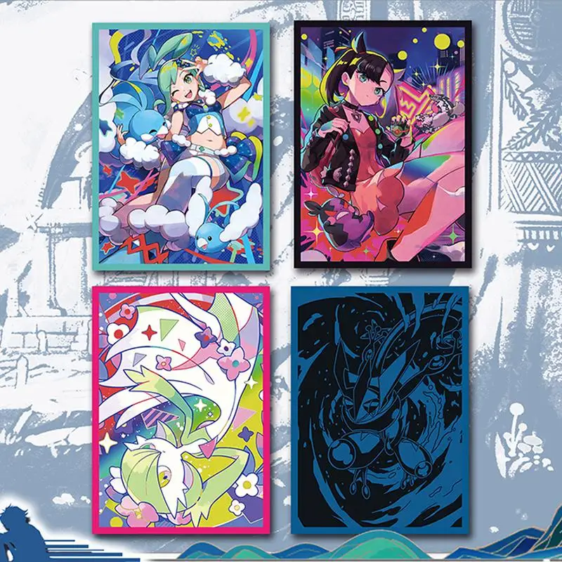 60 шт./компл. Marnie Gardevoir Greninja флэш-карта с рукавом PTCG аниме игровая коллекция карт защитный чехол подарочная игрушка 67*92 мм
60 шт./компл. Marnie Gardevoir Greninja флэш-карта с рукавом PTCG аниме игровая коллекция карт защитный чехол подарочная игрушка 67*92 мм