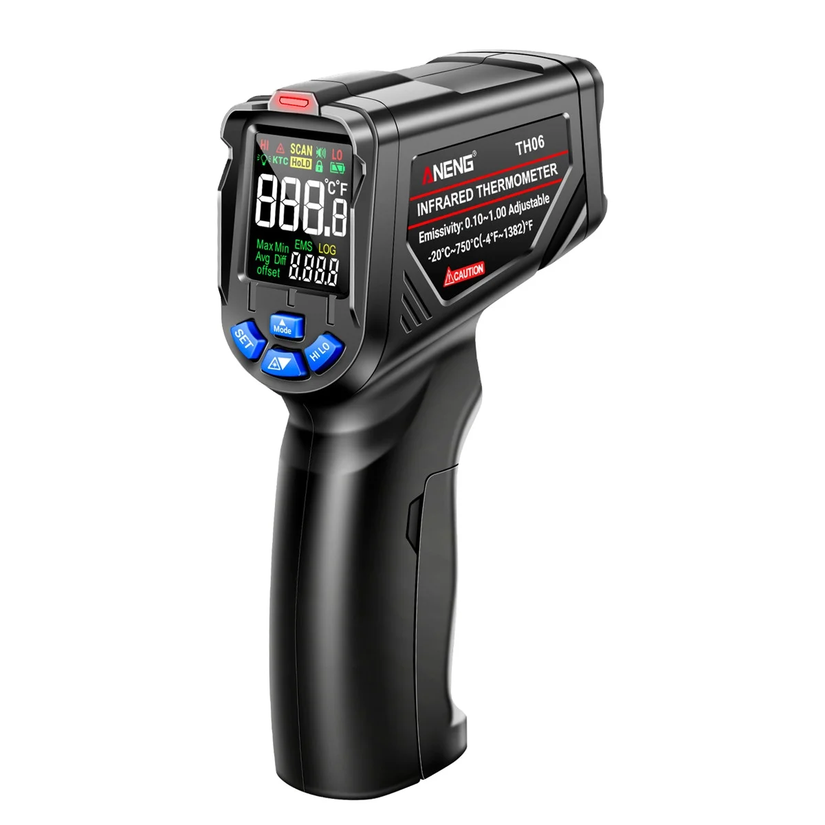 TH06 Infrared Industrial High/Low With Va Color Reverse Screen Industrial Tool
TH06 Infrared Industrial High/Low With Va Color Reverse Screen Industrial Tool