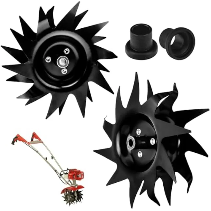 Power Tiller Tines for All Mantis Tiller/Cultivators 7222 7225 7260 7261 7262 7920 7924 7940 - Till up to 10-Inch deep and 9-In
Power Tiller Tines for All Mantis Tiller/Cultivators 7222 7225 7260 7261 7262 7920 7924 7940 - Till up to 10-Inch deep and 9-In