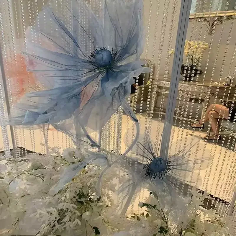 Giant Organza Poppy Flowers - Handmade Silk Wedding Decor & Party Centerpiece, Oversized Artificial Flower for Event Staging
Giant Organza Poppy Flowers - Handmade Silk Wedding Decor & Party Centerpiece, Oversized Artificial Flower for Event Staging