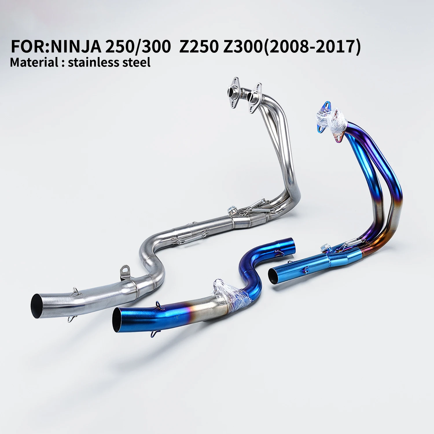 FOR Z250 Z300 NINJA250 300 2008-2017 Motorcycle Exhaust Slip-On full System Escape Front Link Pipe mid-section modification Tube
FOR Z250 Z300 NINJA250 300 2008-2017 Motorcycle Exhaust Slip-On full System Escape Front Link Pipe mid-section modification Tube