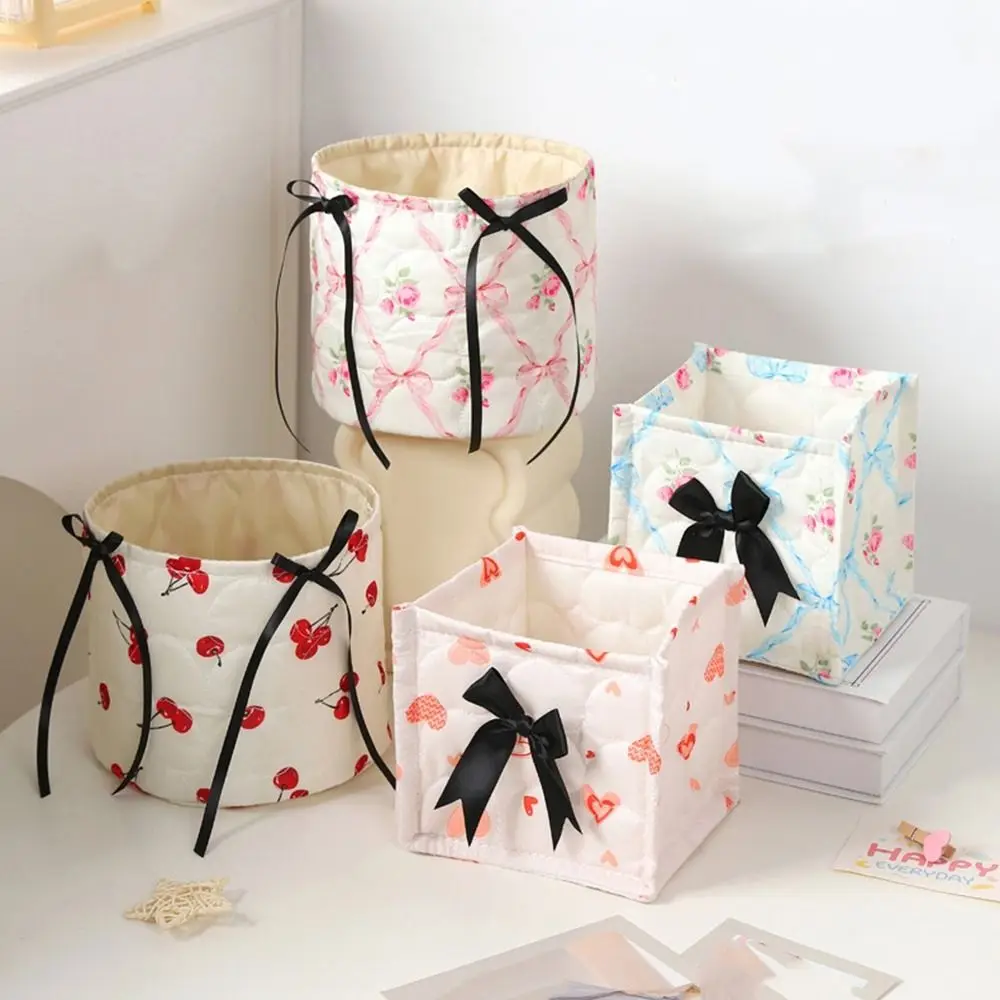 Прочная стеганая корзина для хранения в стиле Ins, сладкий бант, хлопковая коробка для хранения косметики, закусок, милая квадратная корзина для хранения, настольная
Прочная стеганая корзина для хранения в стиле Ins, сладкий бант, хлопковая коробка для хранения косметики, закусок, милая квадратная корзина для хранения, настольная