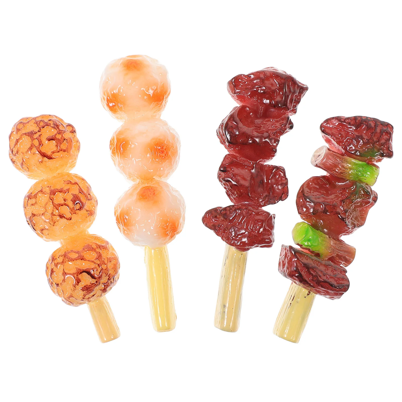 4 Pcs Barbecue Toys Roast Beef Strings Kebab Pork Croquette Educational Kids Playing Outdoor Artificial
4 Pcs Barbecue Toys Roast Beef Strings Kebab Pork Croquette Educational Kids Playing Outdoor Artificial