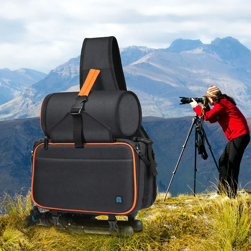 Professional Camera Bag Triangle SLR Camera Bag Sling Waterproof Backpack Shoulder Messenger with Removable Lens Bags Dropship
Professional Camera Bag Triangle SLR Camera Bag Sling Waterproof Backpack Shoulder Messenger with Removable Lens Bags Dropship
