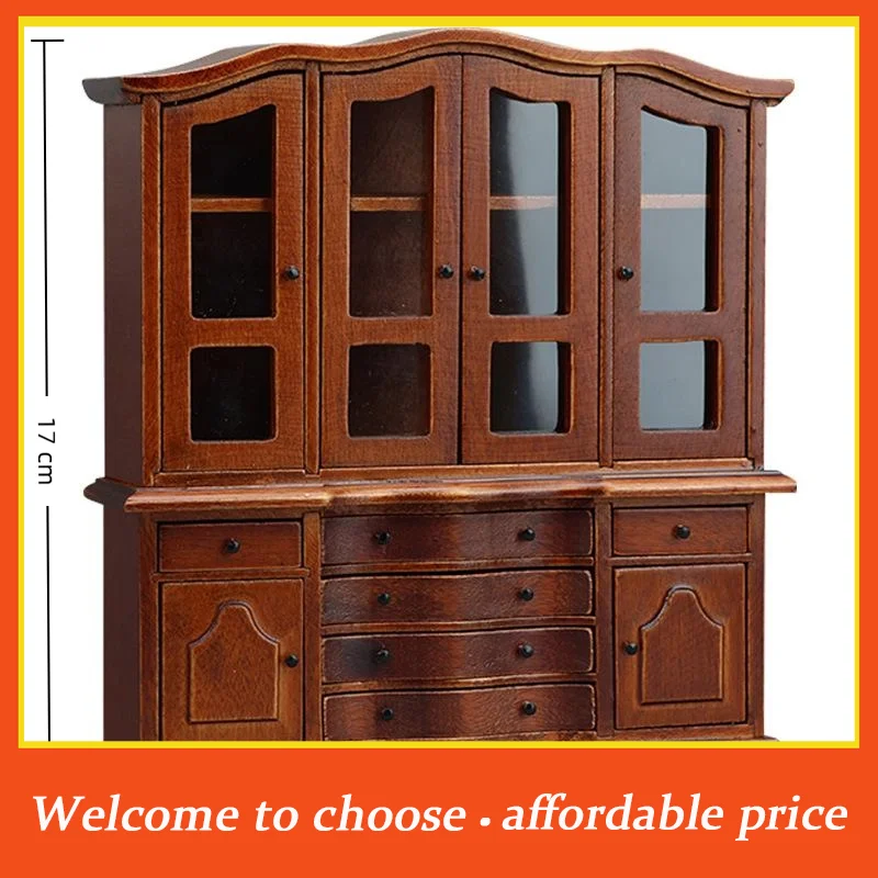 TH 1pc new 1:12 Miniature Wooden Handicrafts Dollhouse European Classic Mini Cabinets Bedroom Furniture DIY Decoration
TH 1pc new 1:12 Miniature Wooden Handicrafts Dollhouse European Classic Mini Cabinets Bedroom Furniture DIY Decoration